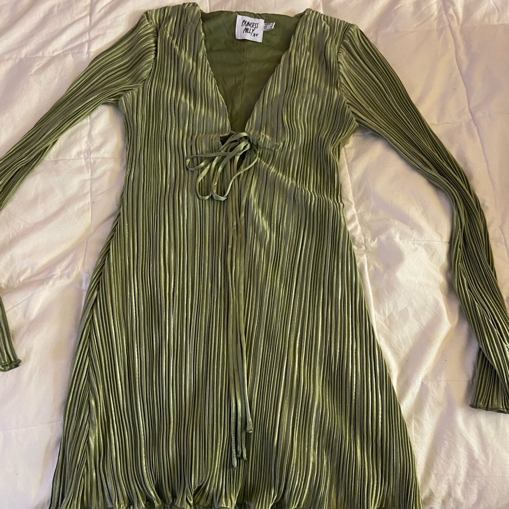 NWOT princess Polly green dress